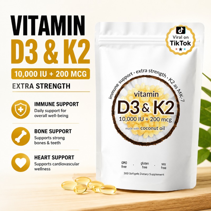Vitamin D3 K2 Drop - فيتامين د3 10000 وحدة دولية +