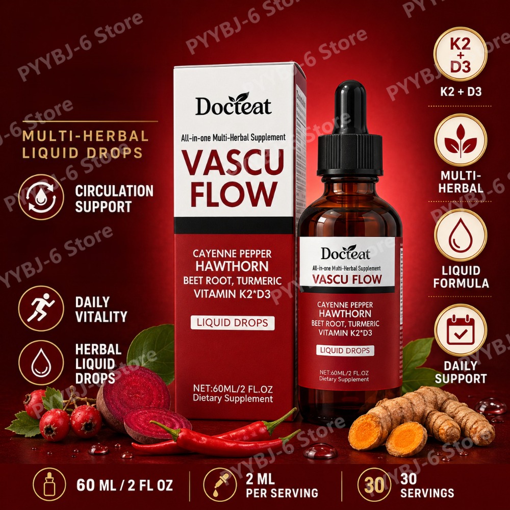 Vitamin D3 K2 Drop - دوكتيت قطرات سائلة متعددة الأعشاب بالزعرور