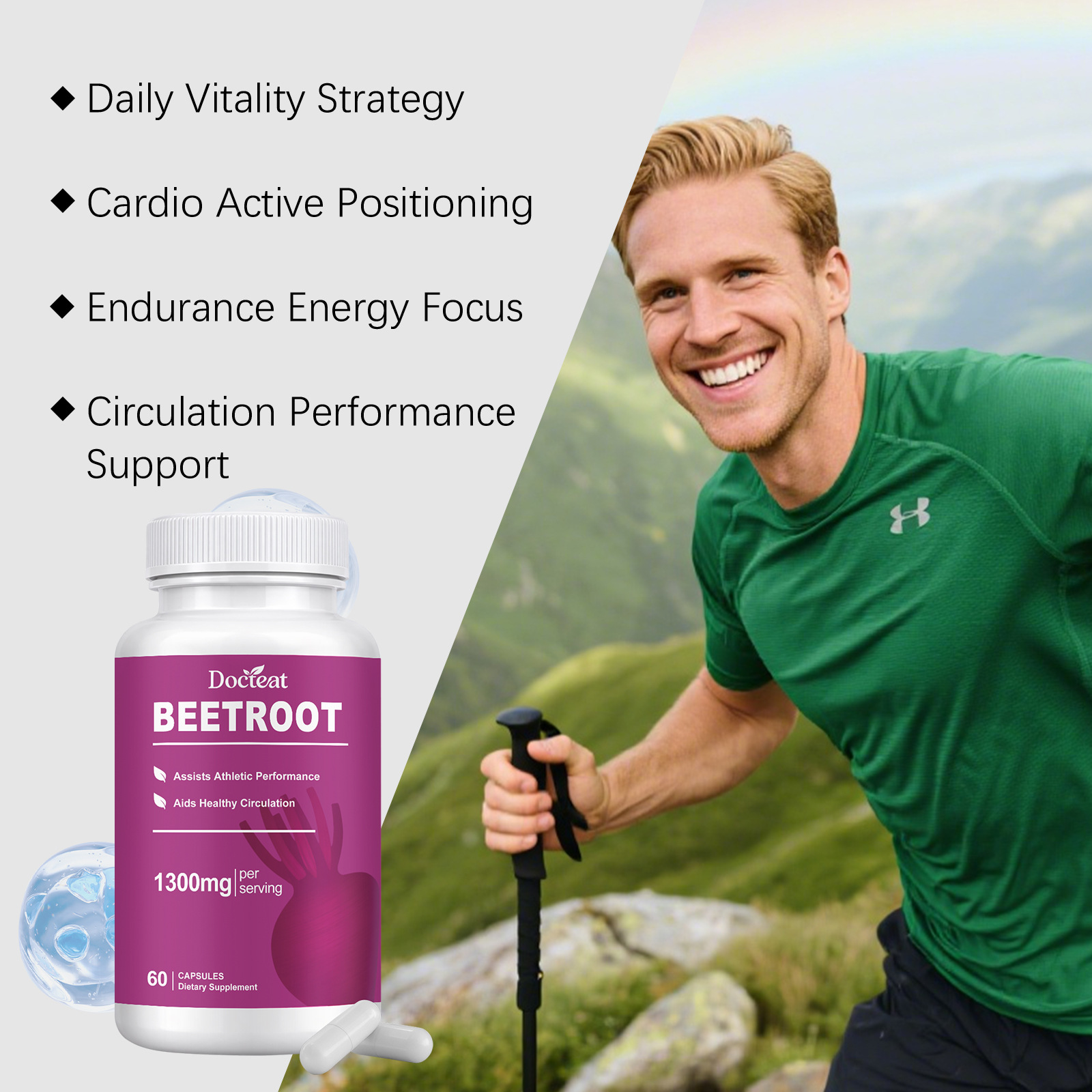 كبسولات الشمندر العضوية تعزز ا - مراجعة Nutrition Physical Fitness وسعره