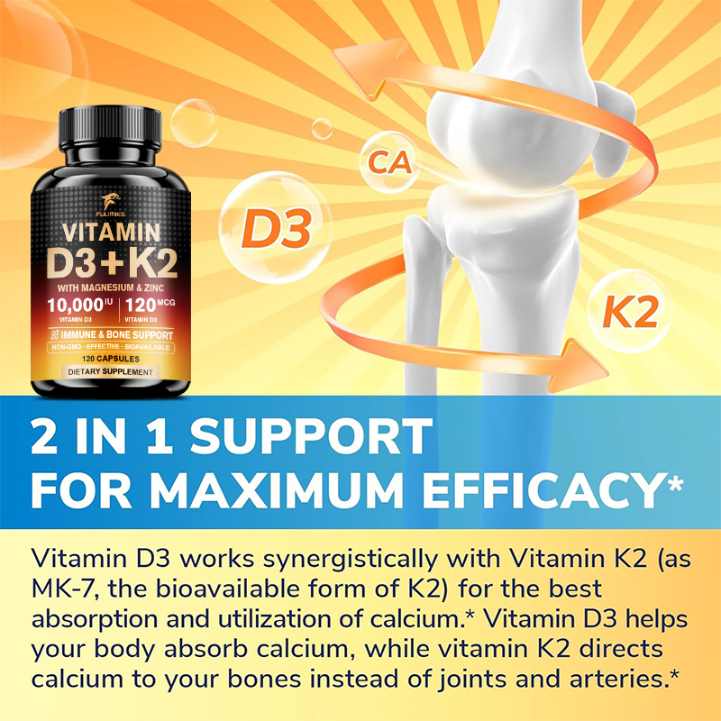 مكمل فيتامين د3 ك2 بتركيز 1000 - مراجعة Vitamin D3 K2 Drop وسعره
