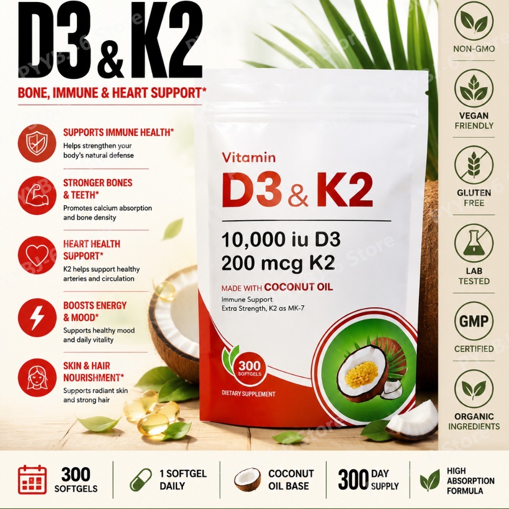 مكمل فيتامين د3 ك2 بتركيز 10,0 - مراجعة Vitamin D3 K2 Drop وسعره