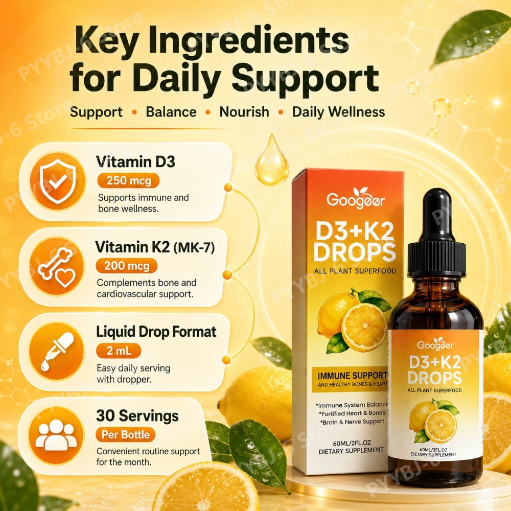 مكمل غذائي سائل من فيتامين D3  - مراجعة Vitamin D3 K2 Drop وسعره
