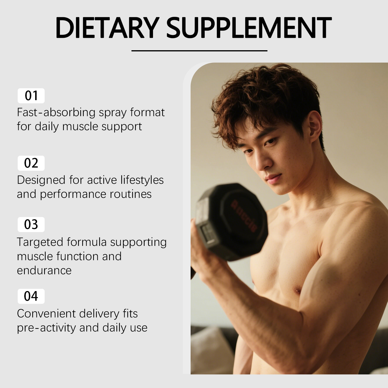 بخاخ لنمو العضلات يعزز القوة ا - مراجعة Nutrition Physical Fitness وسعره