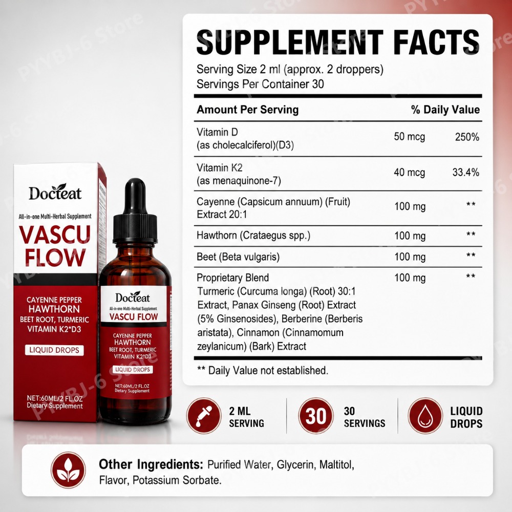 دوكتيت قطرات سائلة متعددة الأع - مراجعة Vitamin D3 K2 Drop وسعره