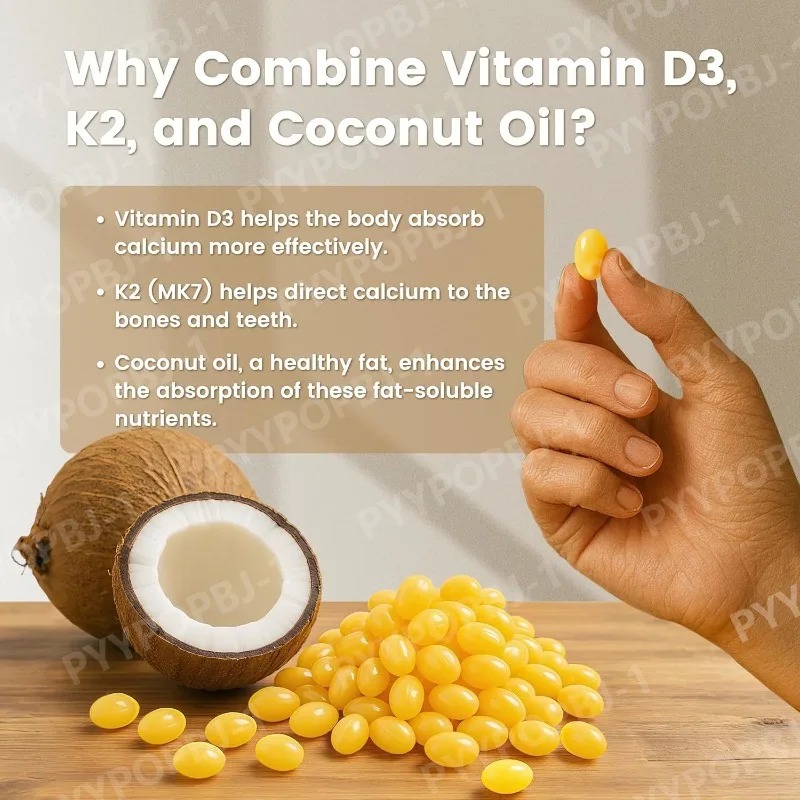 كبسولات فيتامين د3 ك2 مع زيت ج - مراجعة Vitamin D3 K2 Drop وسعره