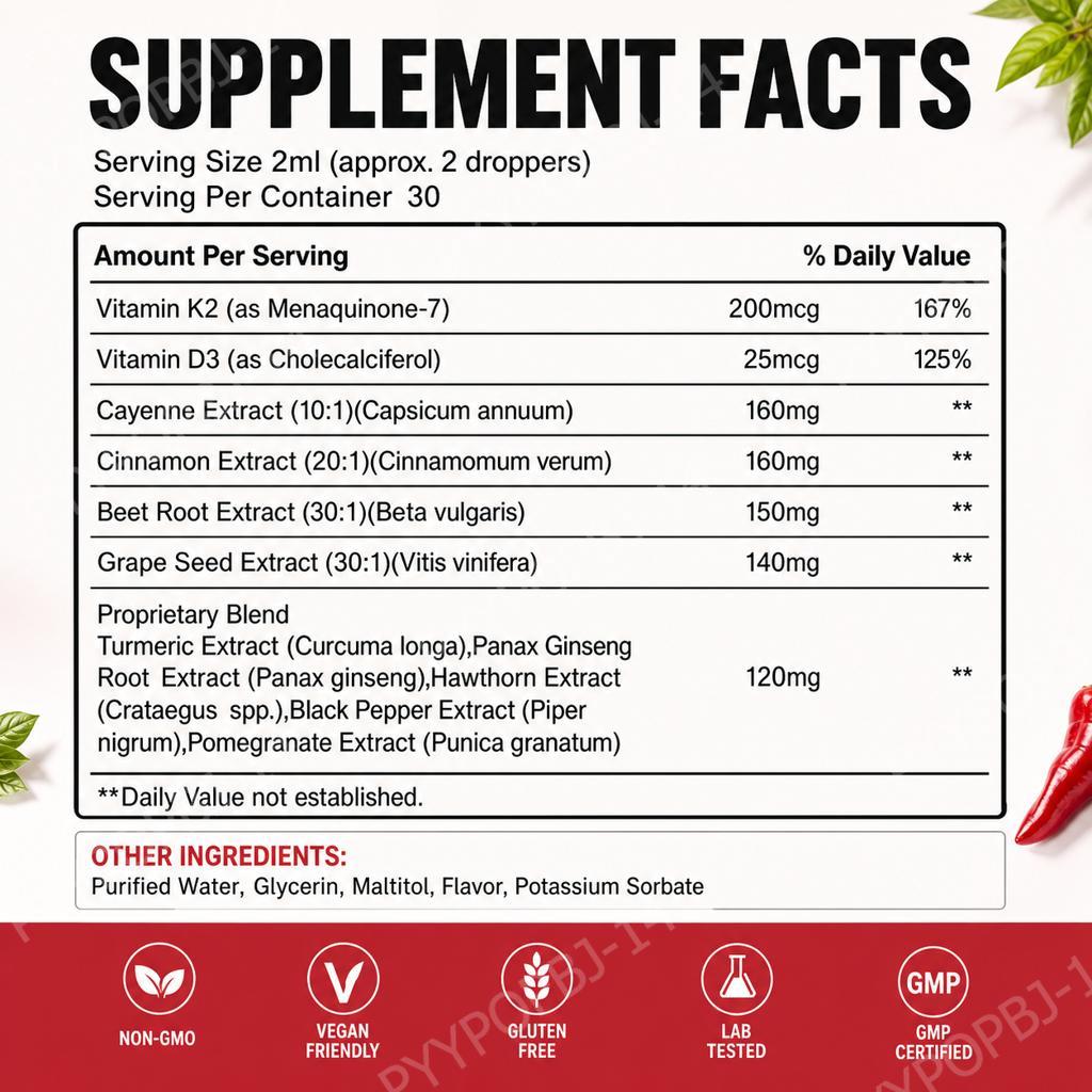 قطرات الفلفل الحار السائلة من  - مراجعة Vitamin D3 K2 Drop وسعره